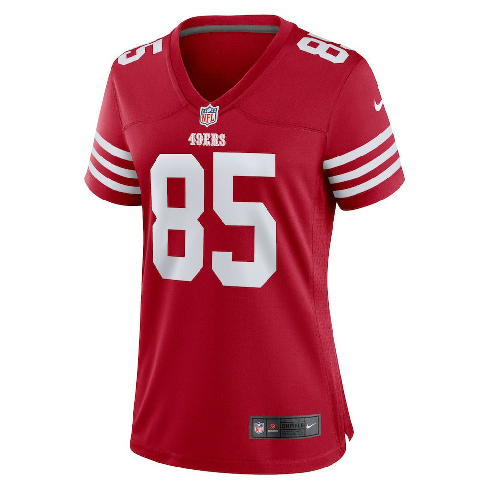 Nike George Kittle San Francisco 49ers Women's Team Game Player Jersey Scarlet
