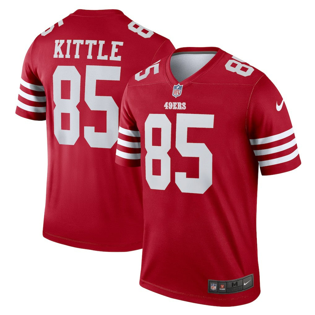 Nike George Kittle San Francisco 49ers Legend Player Performance Top Scarlet