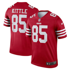 Nike George Kittle San Francisco 49ers Legend Player Performance Top Scarlet