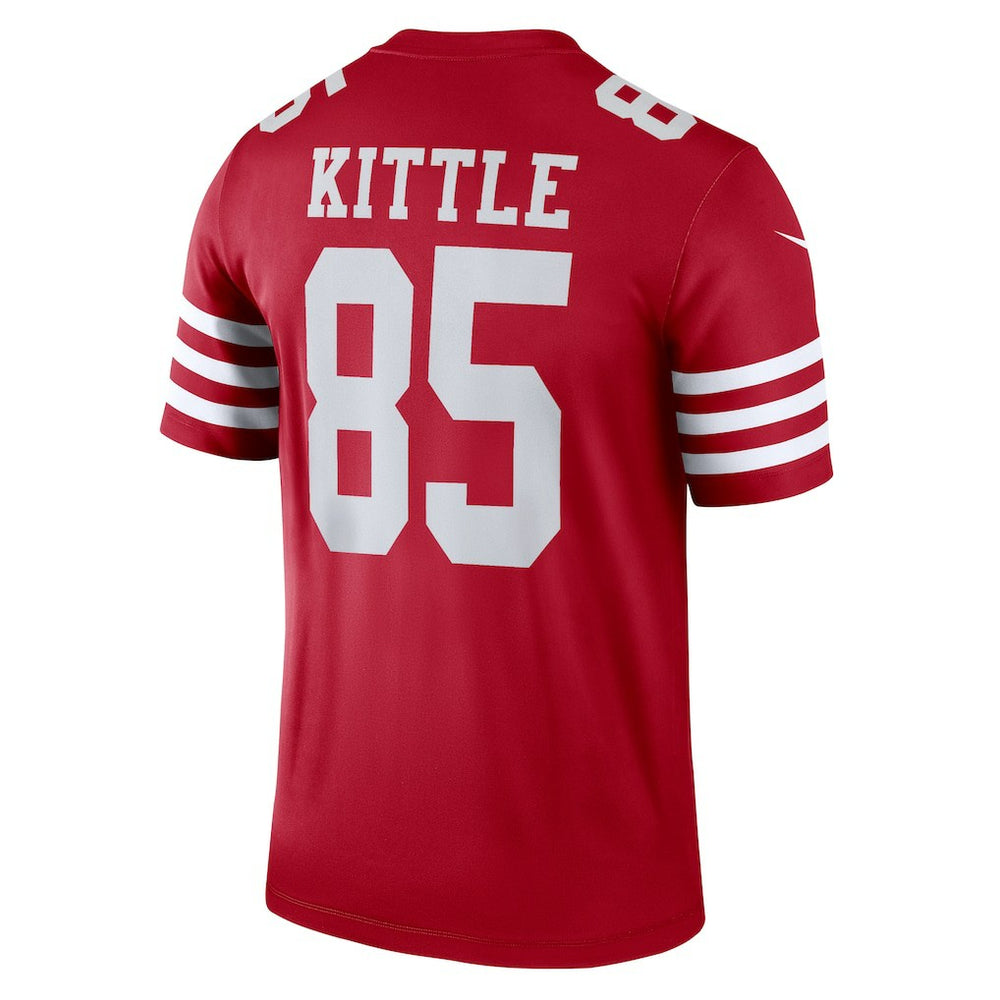 Nike George Kittle San Francisco 49ers Legend Player Performance Top Scarlet