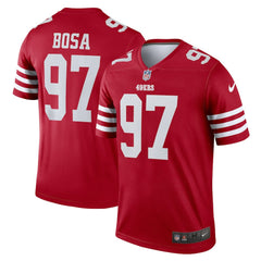 Nike Nick Bosa San Francisco 49ers Legend Player Performance Top Scarlet