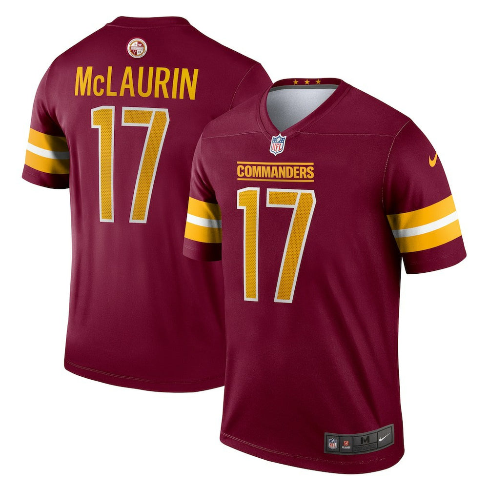 Nike Terry McLaurin Washington Commanders Legend Player Performance Top Burgundy