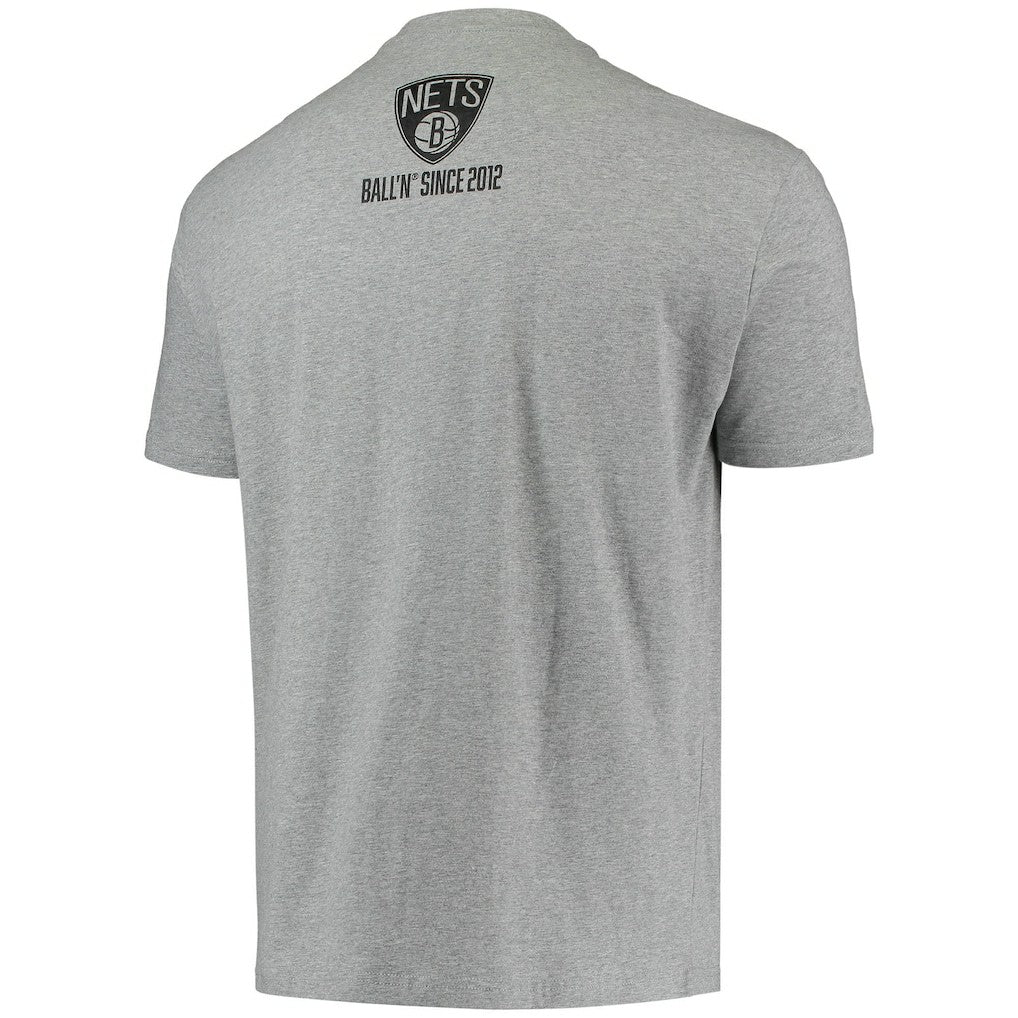 Brooklyn Nets BALL'N Since 2012 T-Shirt Heathered Gray