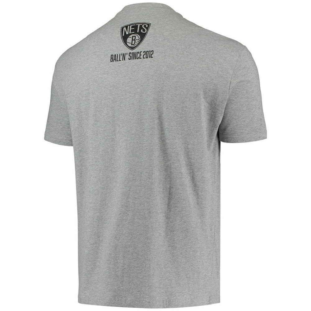 Brooklyn Nets BALL'N Since 2012 T-Shirt Heathered Gray