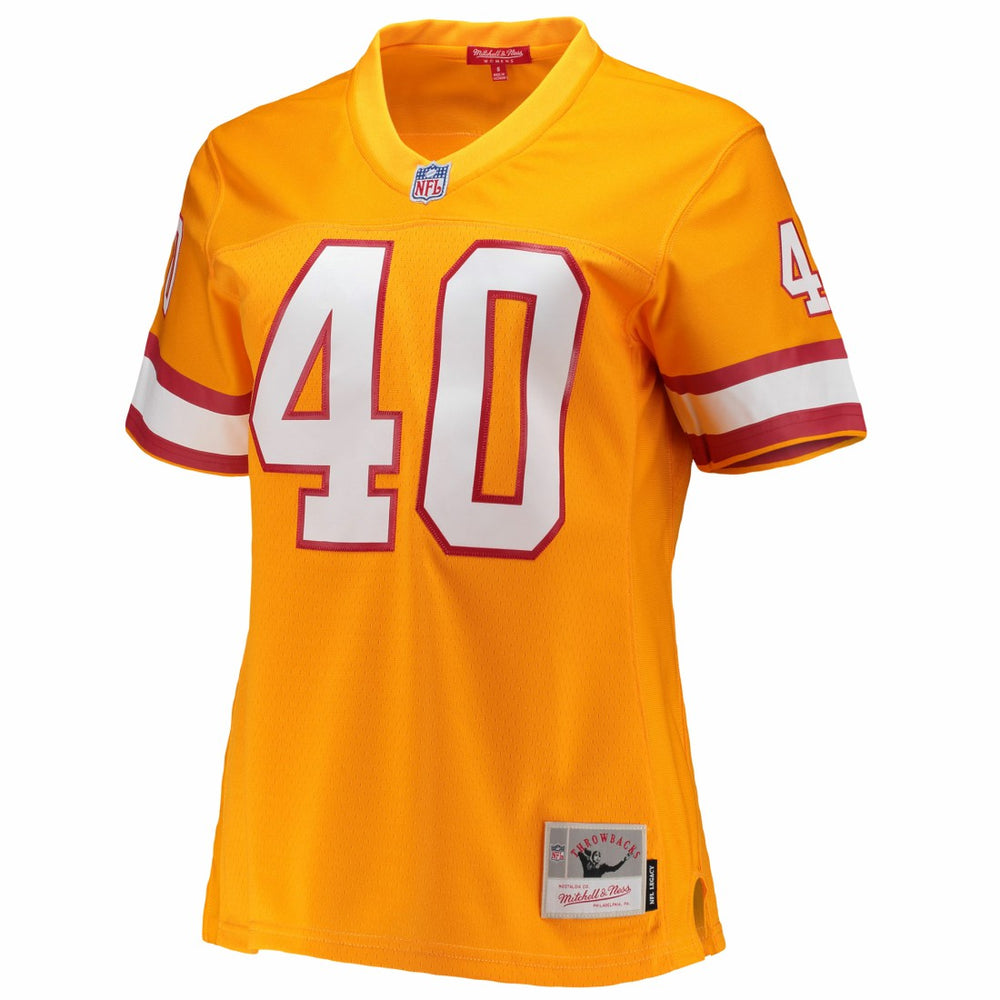 Mitchell & Ness Mike Alstott Tampa Bay Buccaneers Women's Legacy Replica Player Jersey Orange