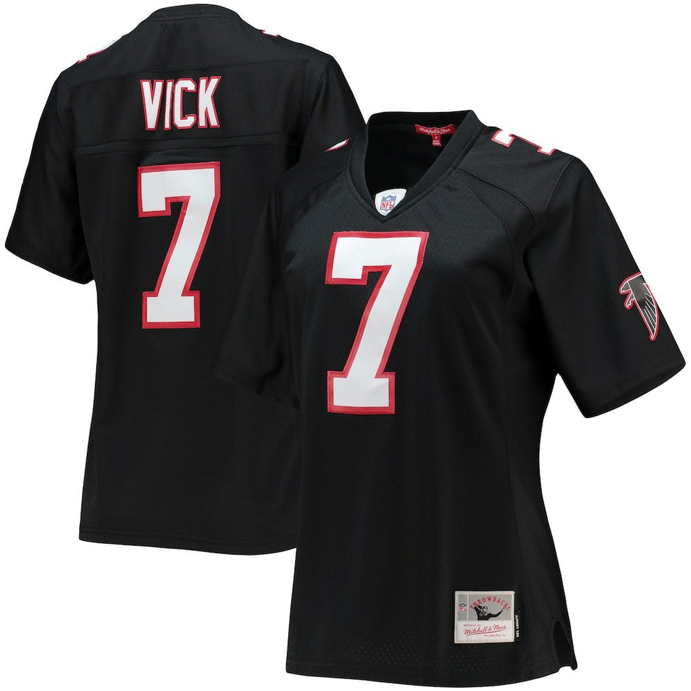 Mitchell & Ness Michael Vick Atlanta Falcons Women's Legacy Replica Player Jersey Black