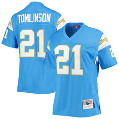 Mitchell & Ness LaDainian Tomlinson Los Angeles Chargers Women's Legacy Replica Player Jersey Powder Blue