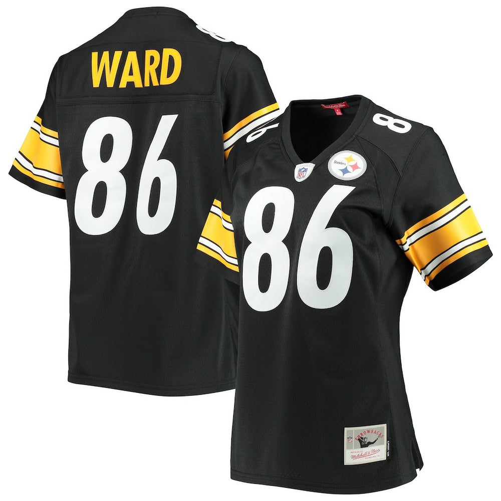 Mitchell & Ness Hines Ward Pittsburgh Steelers Women's Legacy Replica Player Jersey Black
