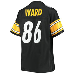 Mitchell & Ness Hines Ward Pittsburgh Steelers Women's Legacy Replica Player Jersey Black