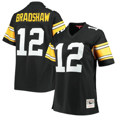Mitchell & Ness Terry Bradshaw Pittsburgh Steelers Women's Legacy Replica Player Jersey Black