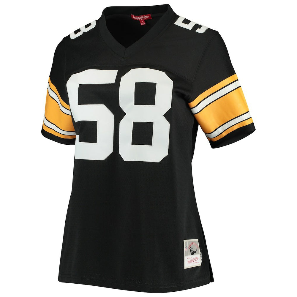 Mitchell & Ness Jack Lambert Pittsburgh Steelers Women's Legacy Replica Player Jersey Black