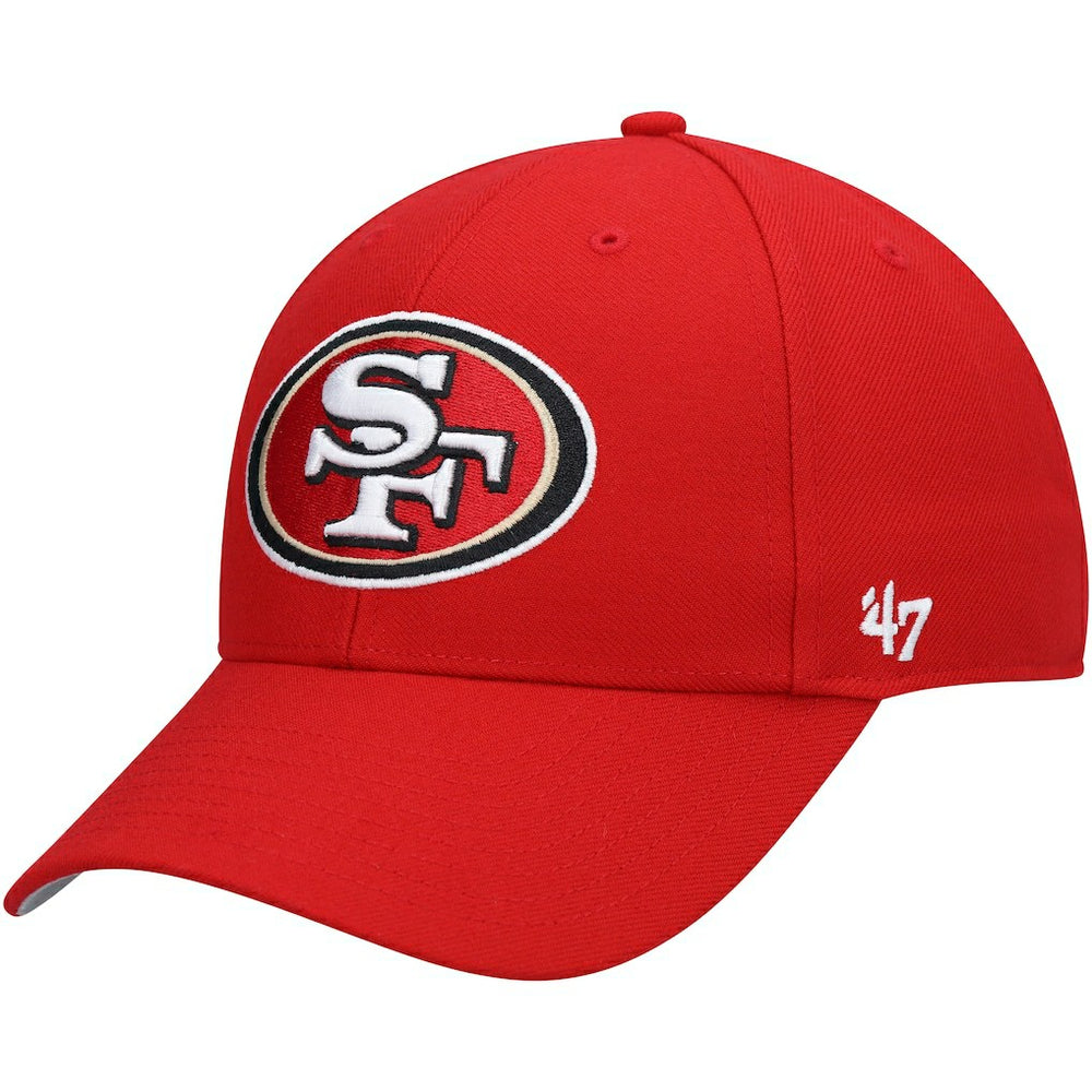 47 brand San Francisco 49ers '47 Logo MVP Adjustable Hat Scarlet