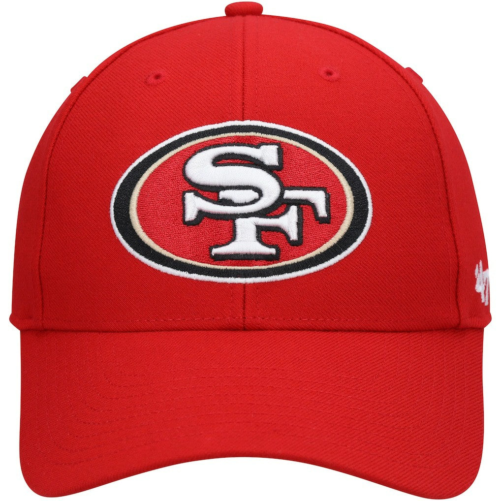 47 brand San Francisco 49ers '47 Logo MVP Adjustable Hat Scarlet