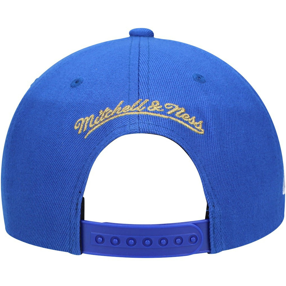 Philadelphia 76ers 50th Anniversary Snapback Hat Royal | Mitchell & Ness Lifestyle