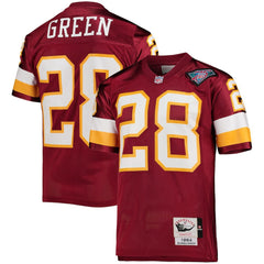 Mitchell & Ness Darrell Green Washington Football Team 1994 Authentic Throwback Retired Player Jersey Burgundy