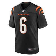 Nike Jake Browning Cincinnati Bengals Game Jersey Black