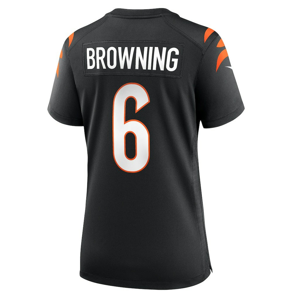 Nike Jake Browning Cincinnati Bengals Women's Game Jersey Black