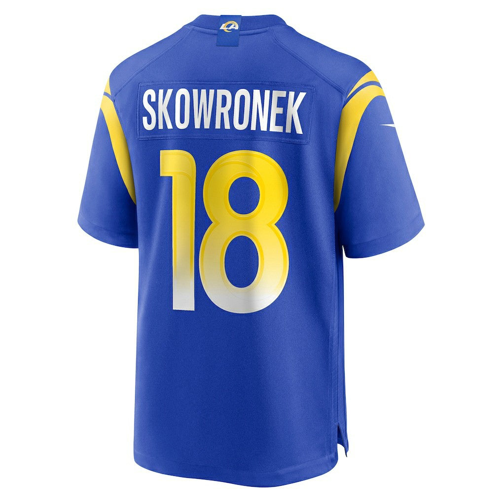 Nike Ben Skowronek Los Angeles Rams Game Jersey Royal