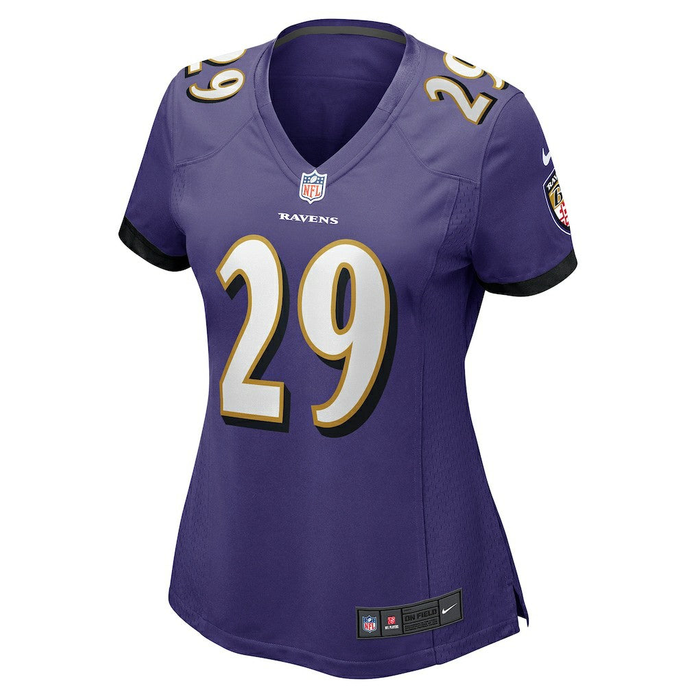 Nike Ar'Darius Washington Baltimore Ravens Women's Player Game Jersey Purple