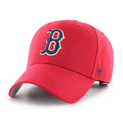Boston Red Sox '47 MVP Adjustable Hat - Red - 47 brand Lifestyle