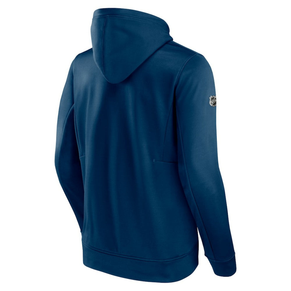 Seattle Kraken Fanatics Authentic Pro Rink Pullover Hoodie - Deep Sea Blue - NHL 4499286