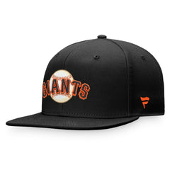 San Francisco Giants Fanatics Iconic Team Patch Fitted Hat - Black - Fanatics Sale