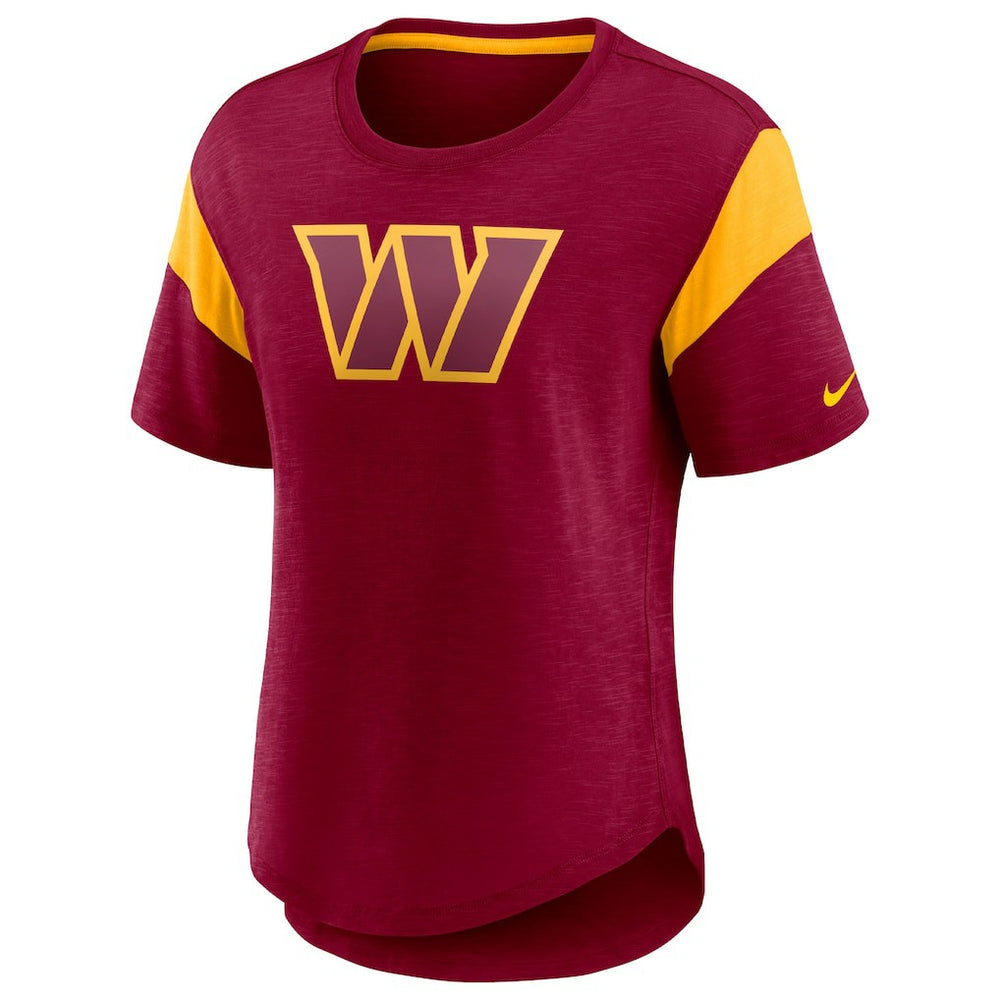 Nike Washington Commanders Women's Primary Logo Fashion Top Burgundy