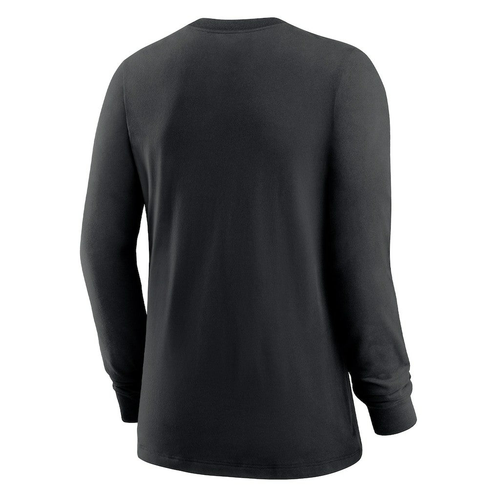 Nike New Orleans Saints Women's Prime Split Long Sleeve T-Shirt Black