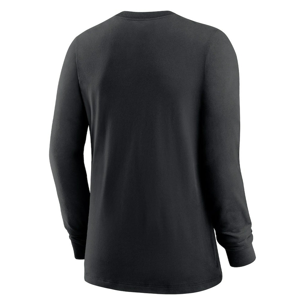 Nike New Orleans Saints Women's Prime Split Long Sleeve T-Shirt Black