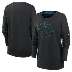 Nike Carolina Panthers Women's Rewind Playback Icon Performance Pullover Sweatshirt Black