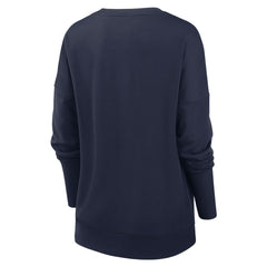 Nike New York Giants Women's Rewind Playback Icon Performance Pullover Sweatshirt Navy