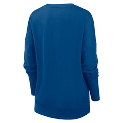 Nike Indianapolis Colts Women's Rewind Playback Icon Performance Pullover Sweatshirt Royal