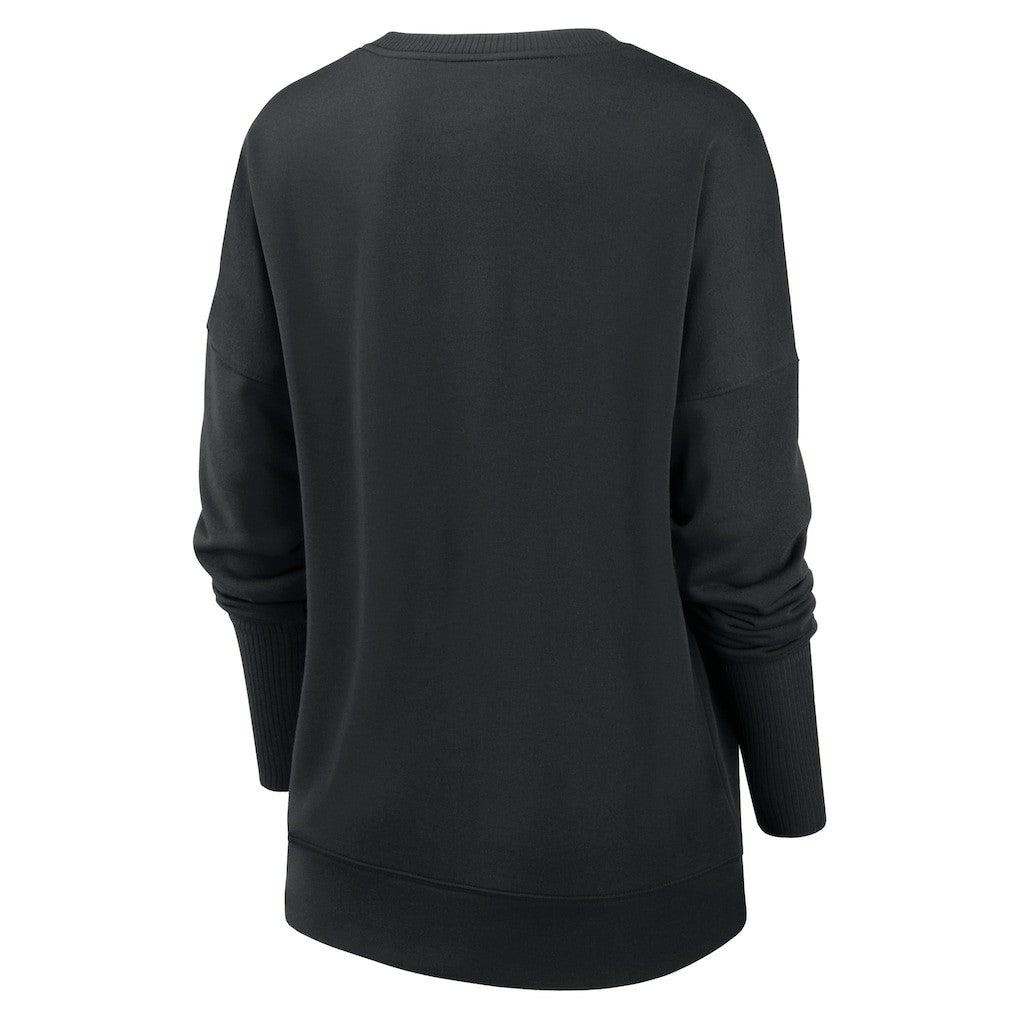 Nike New Orleans Saints Women's Rewind Playback Icon Performance Pullover Sweatshirt Black