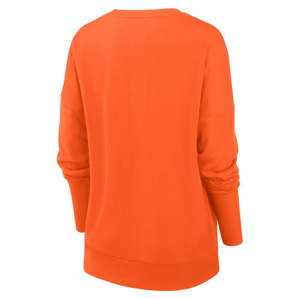 Nike Chicago Bears Women's Rewind Playback Icon Performance Pullover Sweatshirt Orange