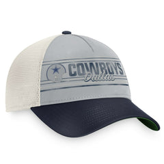 Fanatics Dallas Cowboys True Classic Retro Trucker Snapback Hat Gray/Navy