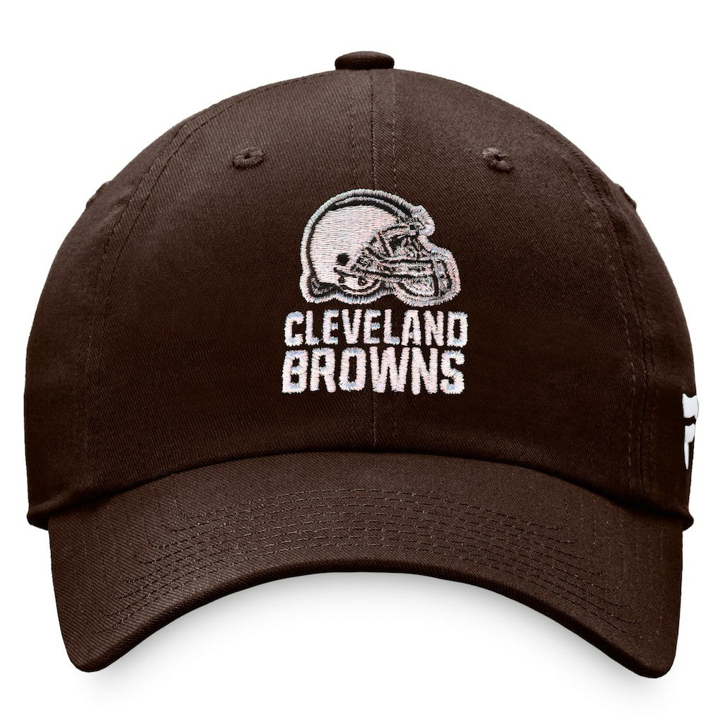 Fanatics Cleveland Browns Women's Iconic Iridescent Adjustable Hat Brown