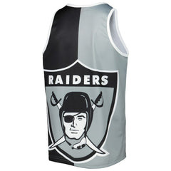 Mitchell & Ness Bo Jackson Las Vegas Raiders Retired Player Graphic Tank Top Black/Silver