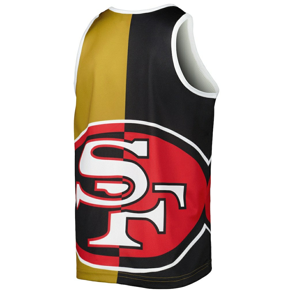 Mitchell & Ness Jerry Rice San Francisco 49ers Retired Player Graphic Tank Top Black/Gold