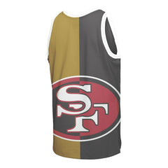 Mitchell & Ness Joe Montana San Francisco 49ers Retired Player Graphic Tank Top Black/Gold