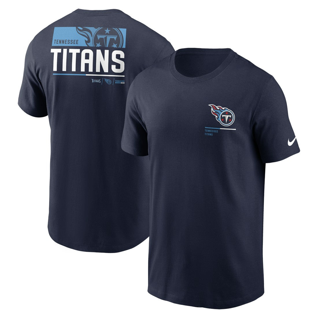 Nike Tennessee Titans Team Incline T-Shirt Navy