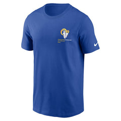 Nike Los Angeles Rams Team Incline T-Shirt Royal
