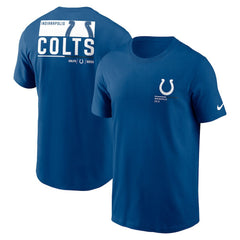 Nike Indianapolis Colts Team Incline T-Shirt Royal