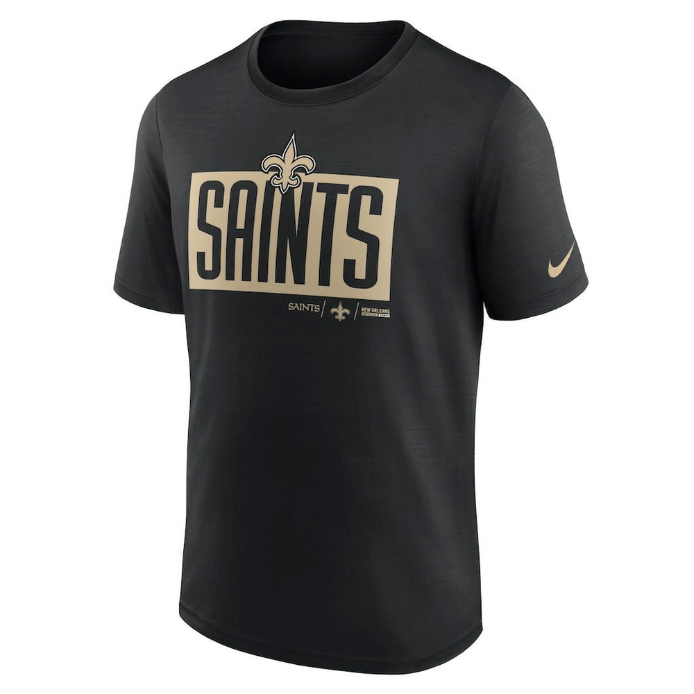 Nike New Orleans Saints Exceed Performance T-Shirt Black