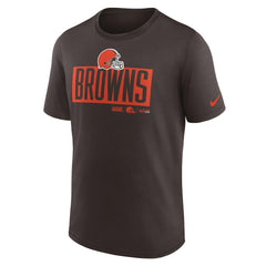 Nike Cleveland Browns Exceed Performance T-Shirt Brown