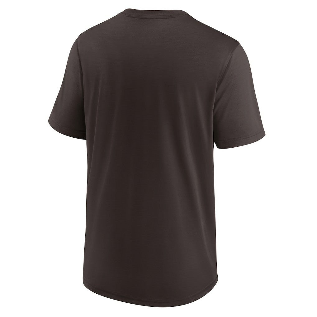 Nike Cleveland Browns Exceed Performance T-Shirt Brown