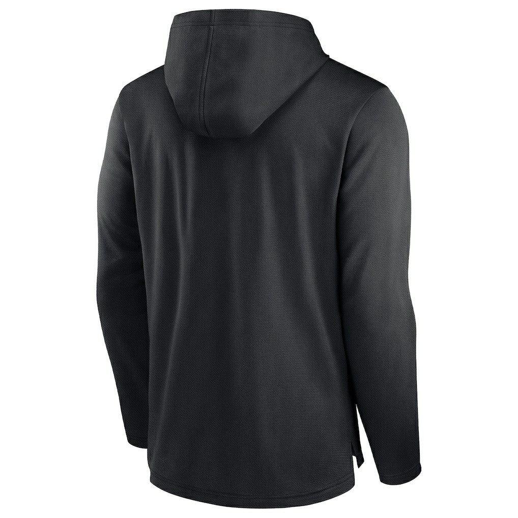 Nike Las Vegas Raiders Lightweight Performance Hooded Long Sleeve T-Shirt Black