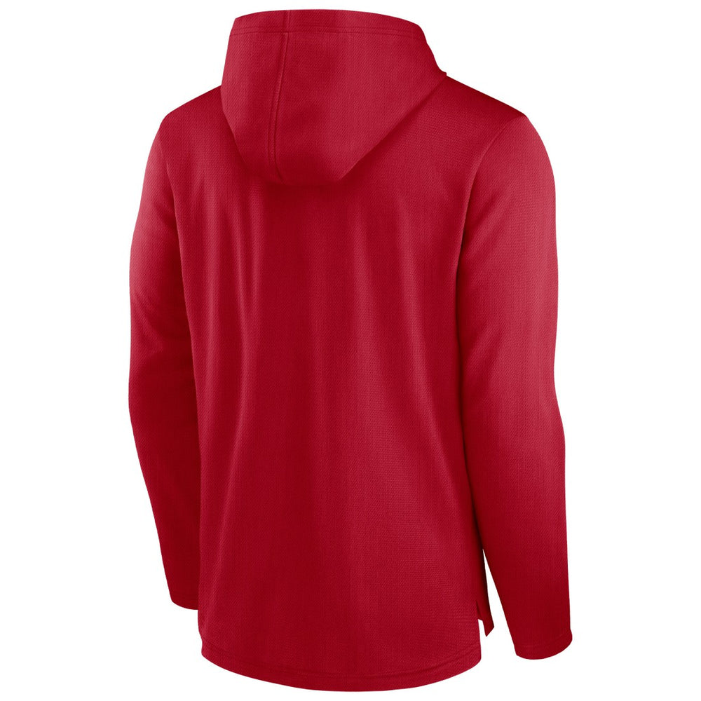 Nike Tampa Bay Buccaneers Lightweight Performance Hooded Long Sleeve T-Shirt Red