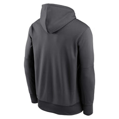 Nike Jacksonville Jaguars Prime Logo Name Split Pullover Hoodie Anthracite