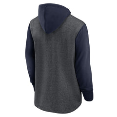 Nike Tennessee Titans Surrey Legacy Pullover Hoodie Heathered Charcoal/Navy