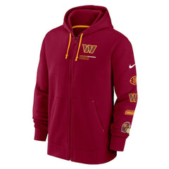 Nike Washington Commanders Surrey Full-Zip Hoodie Burgundy